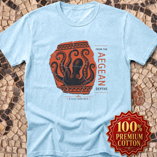 Minoan Octopus Pottery Sherd Premium Tee