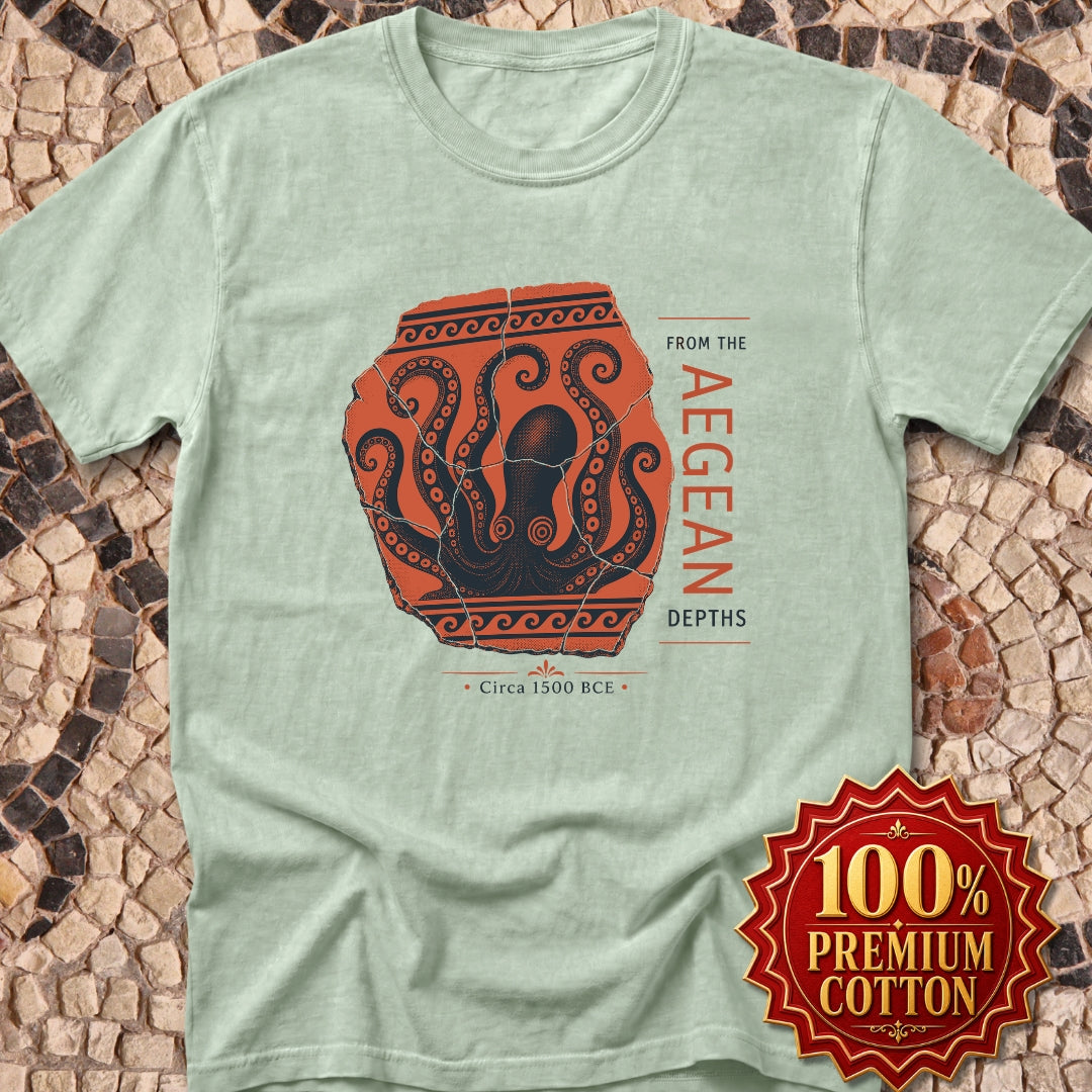 Minoan Octopus Pottery Sherd Premium Tee