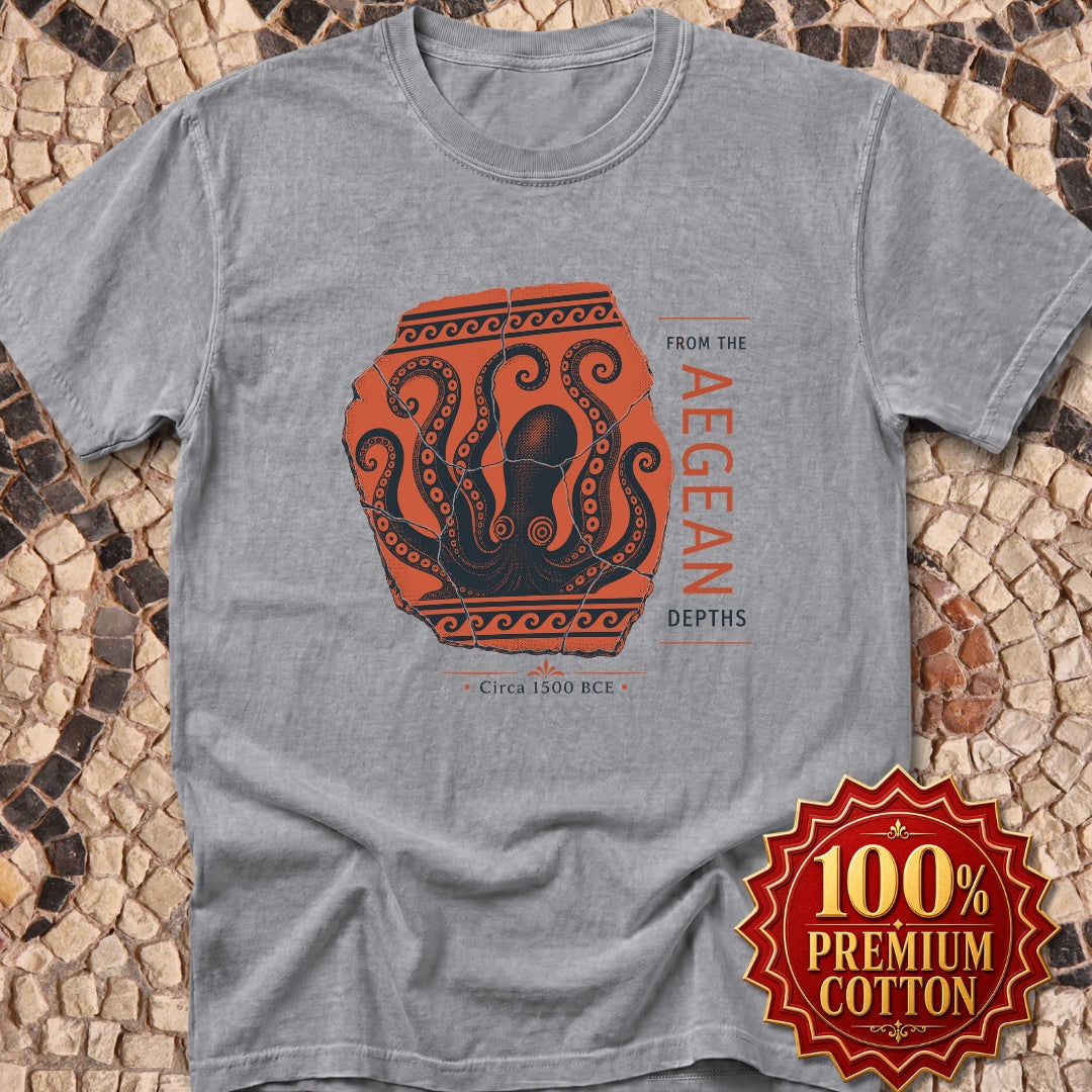 Minoan Octopus Pottery Sherd Premium Tee