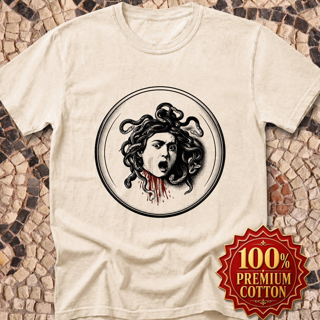 Caravaggio Medusa Light Premium Tee