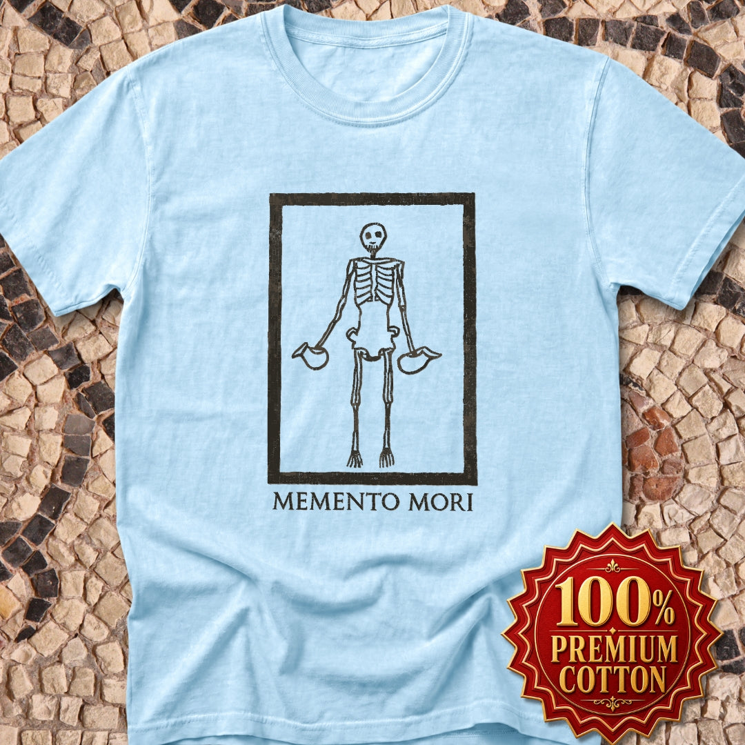 Memento Mori Skeleton Mosaic Premium Tee