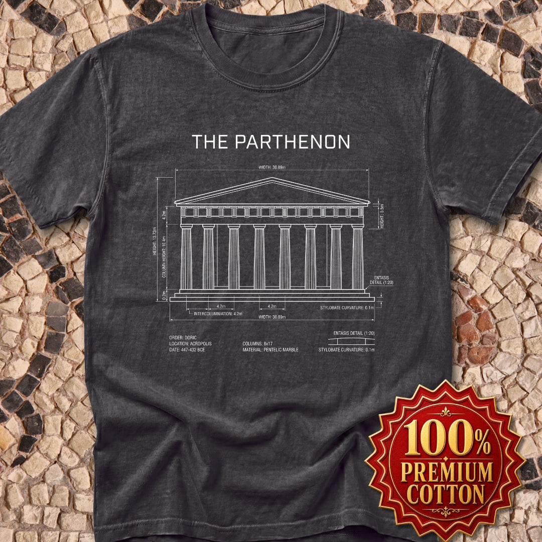 Parthenon Schematic Premium Tee
