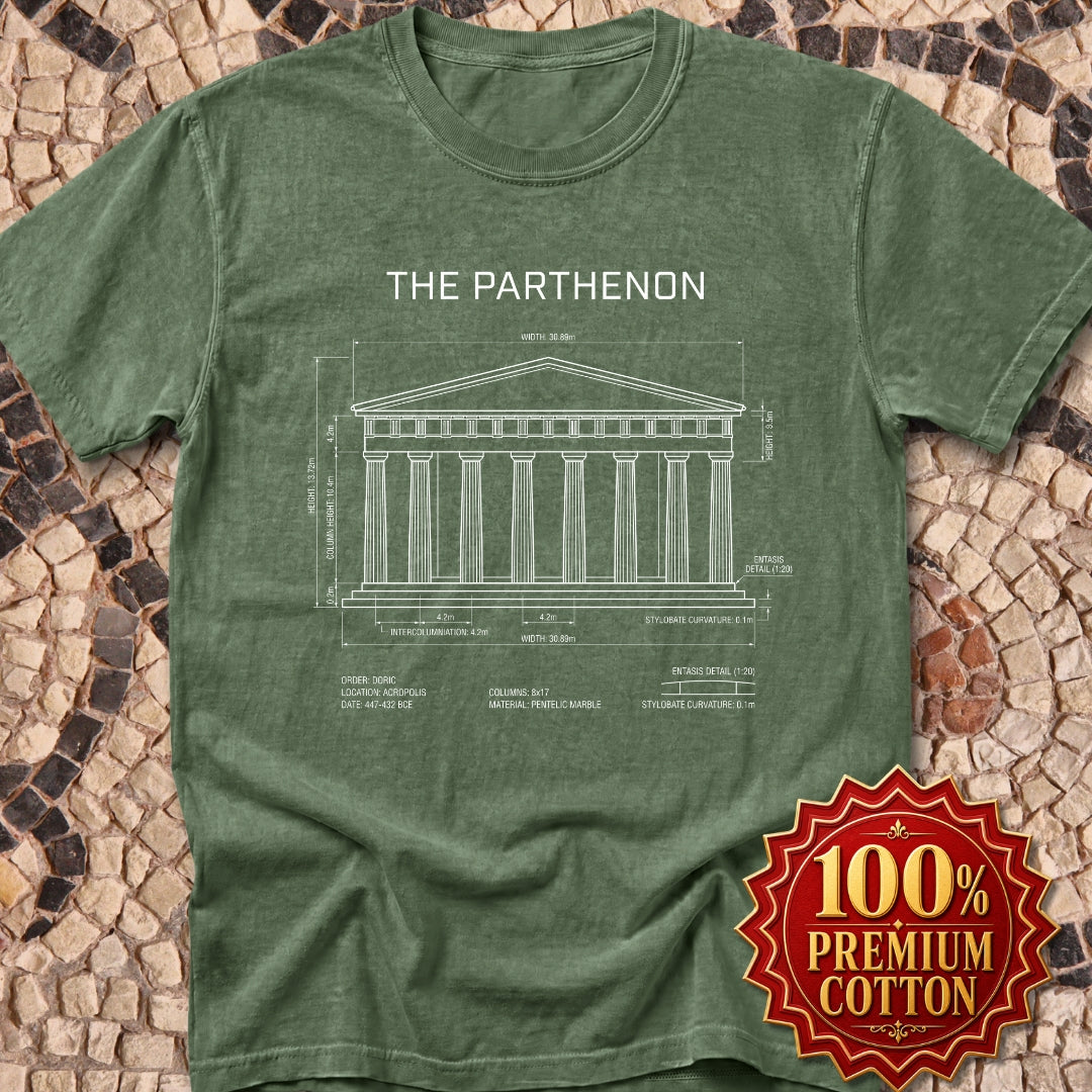 Parthenon Schematic Premium Tee