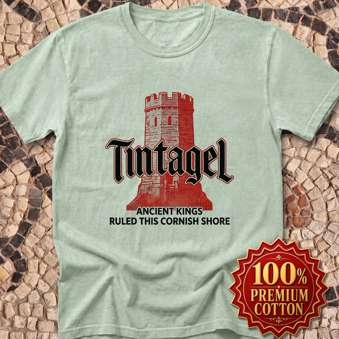 Tintagel Castle Ancient Kings Premium Tee