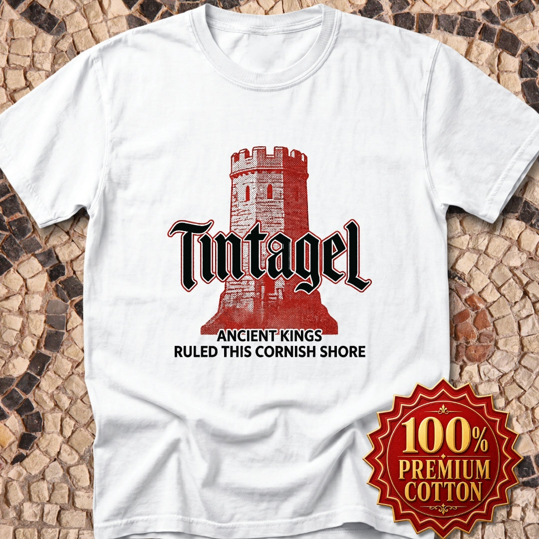 Tintagel Castle Ancient Kings Premium Tee
