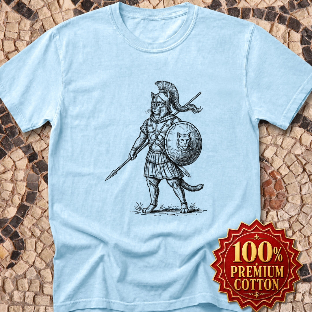 Cat Hoplite Premium Tee