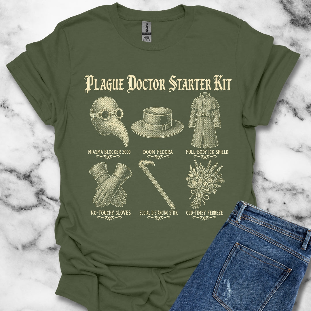 Plague Doctor Starter Kit T-Shirt