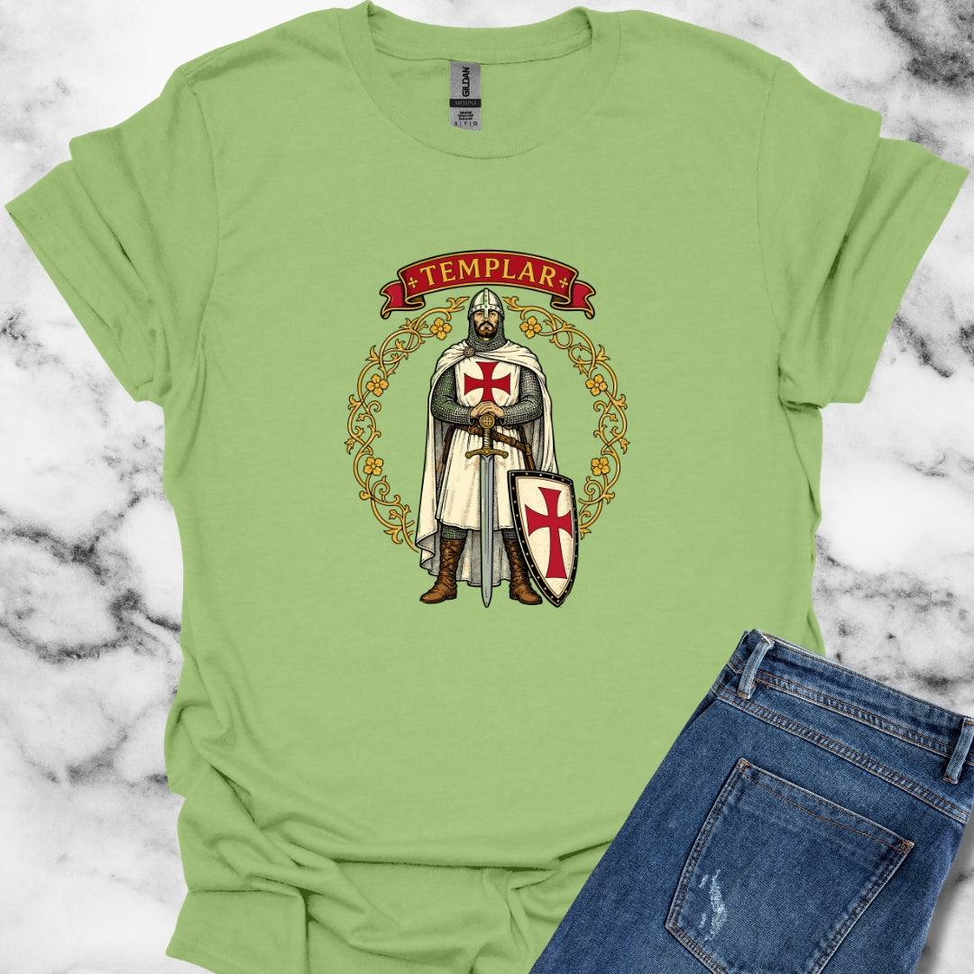 Knight Templar Filigree T-Shirt