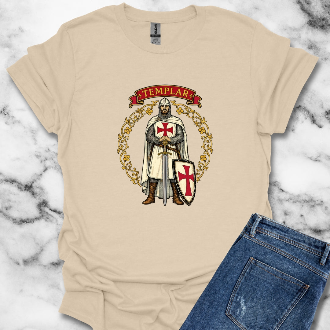 Knight Templar Filigree T-Shirt