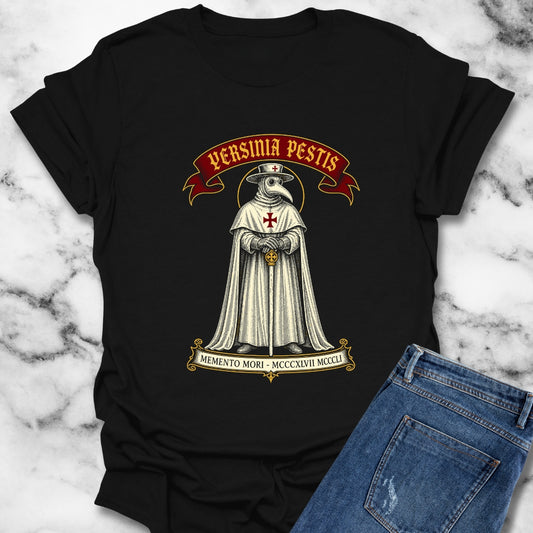 Yersinia Pestis Plague Doctor T-Shirt