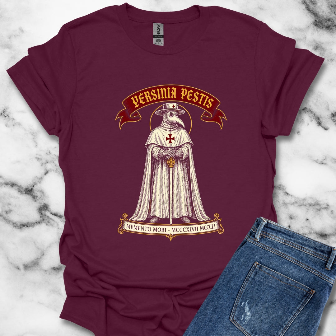 Yersinia Pestis Plague Doctor T-Shirt
