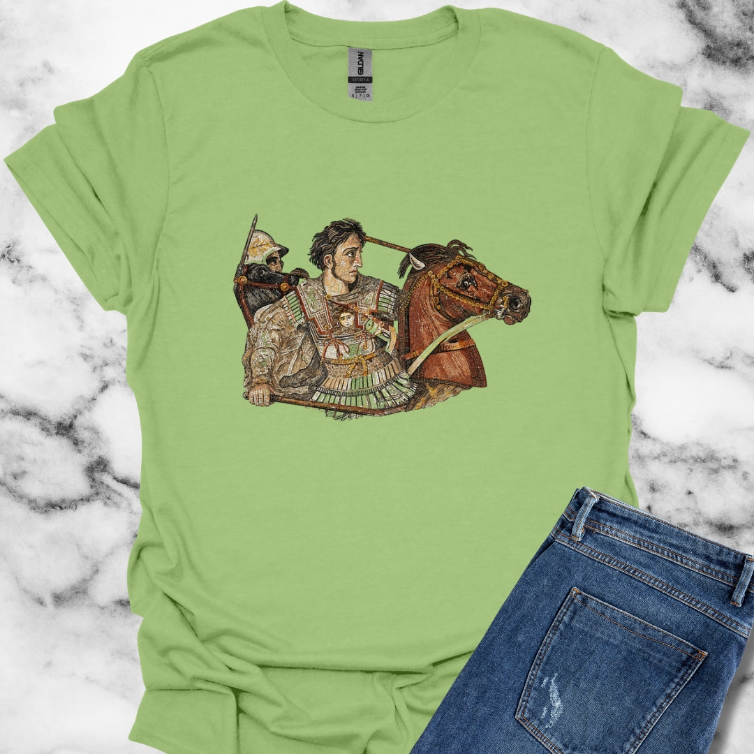Alexander the Great Pompeii Mosaic T-Shirt