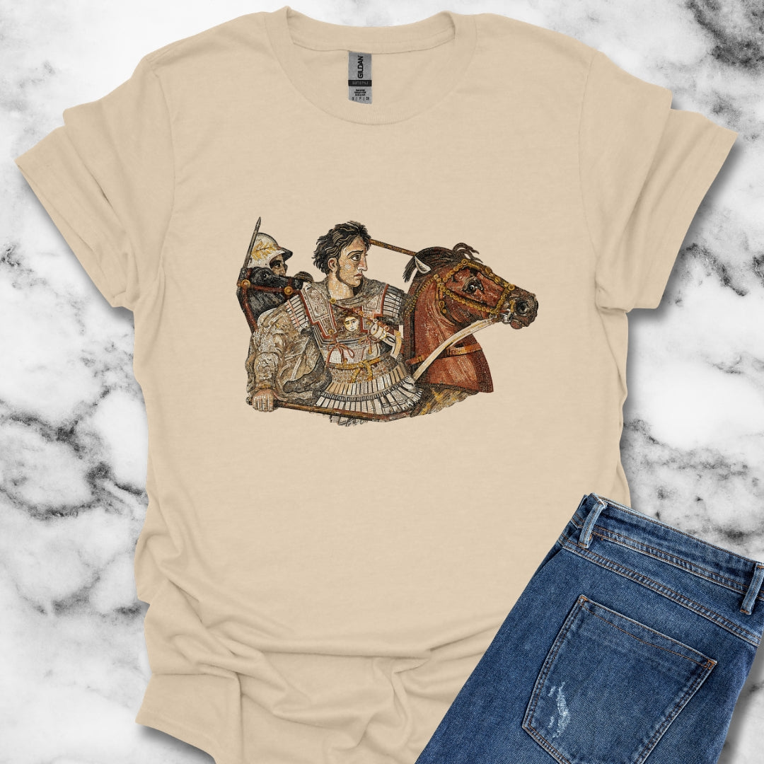Alexander the Great Pompeii Mosaic T-Shirt