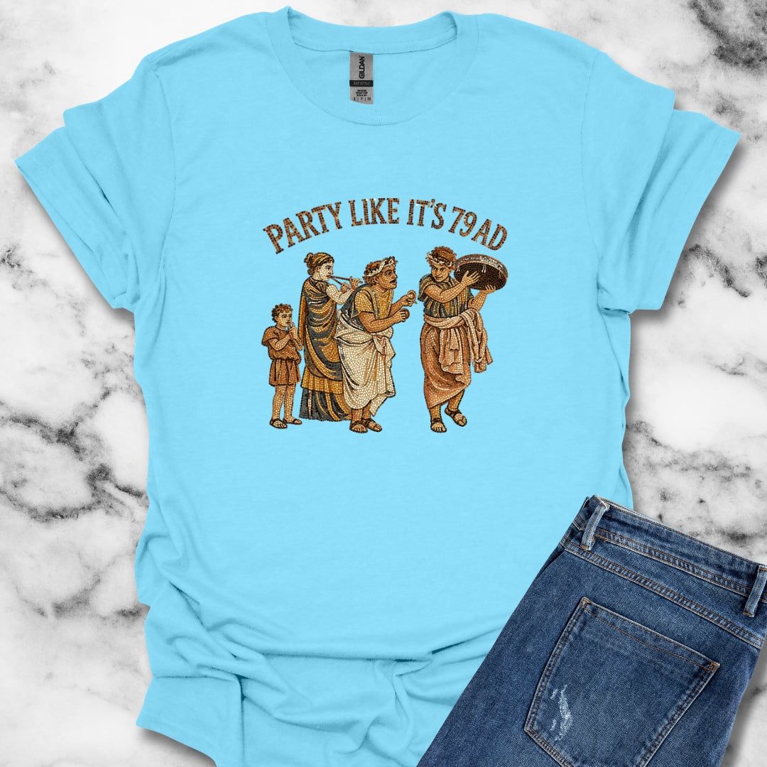 Party Like It's 79 Pompeii Mosaic T-Shirt