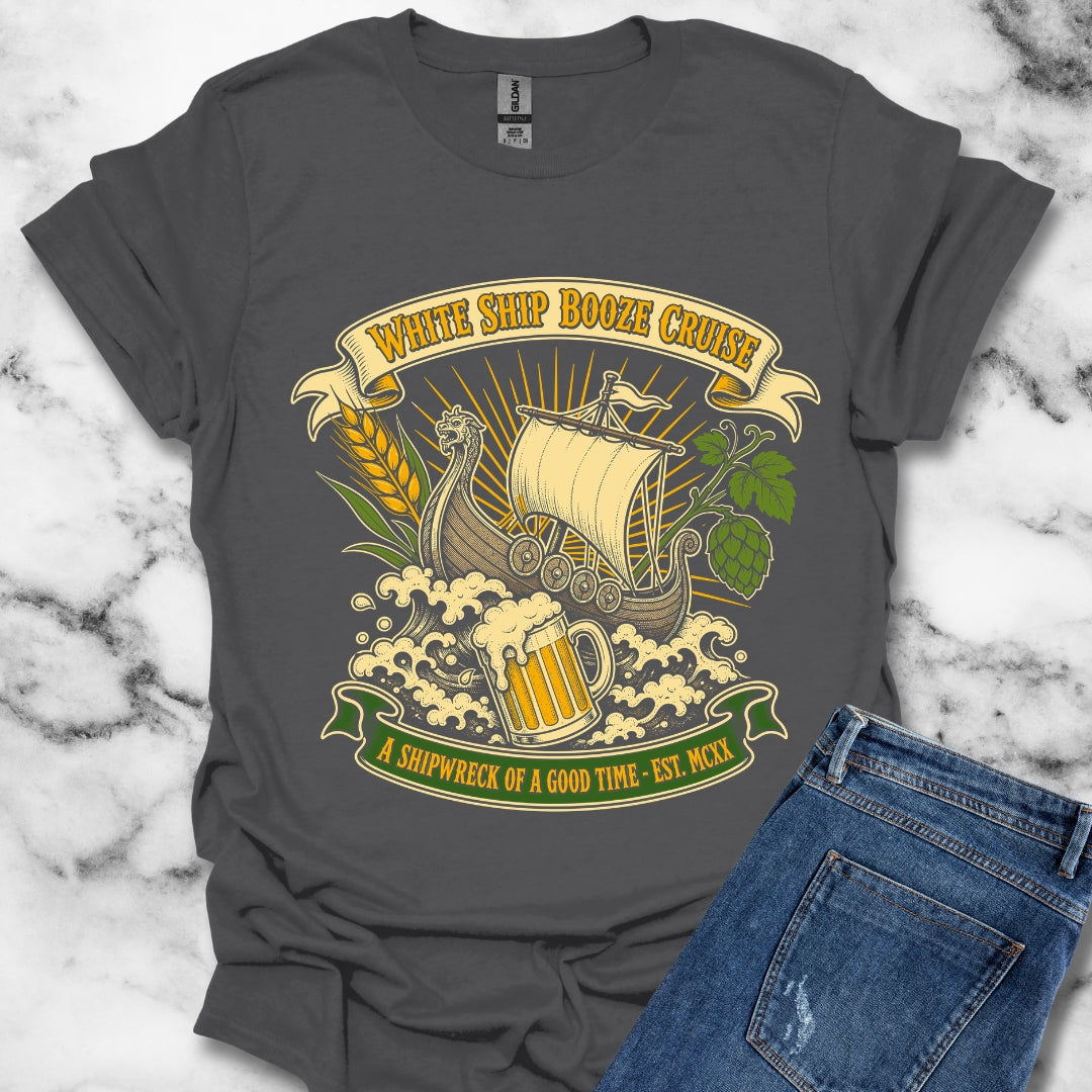White Ship Booze Cruise Disaster T-Shirt