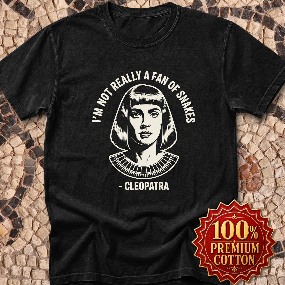 Cleopatra Snake Fan Premium Tee