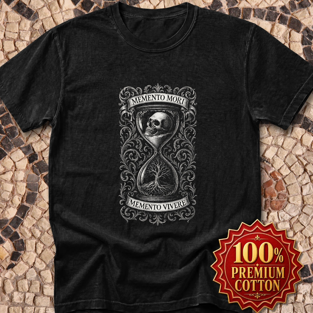 Memento Mori Hourglass Premium Tee