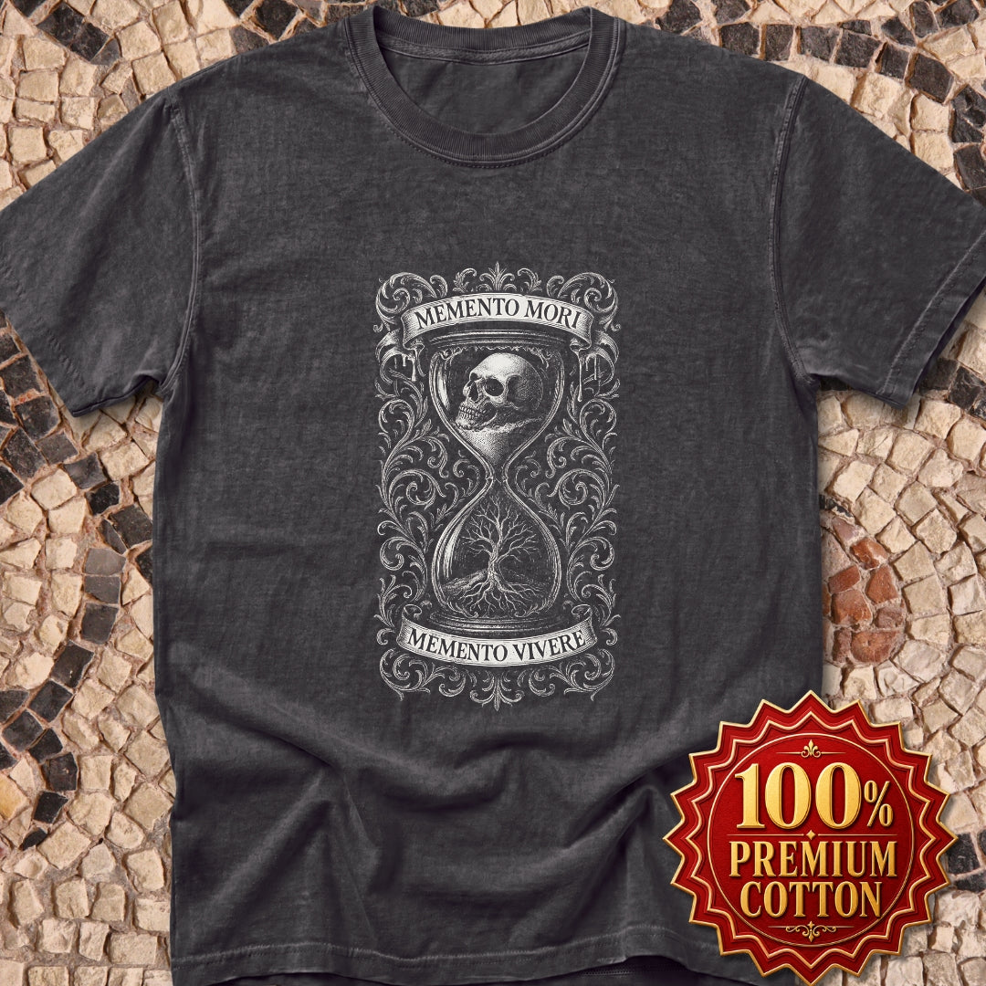 Memento Mori Hourglass Premium Tee