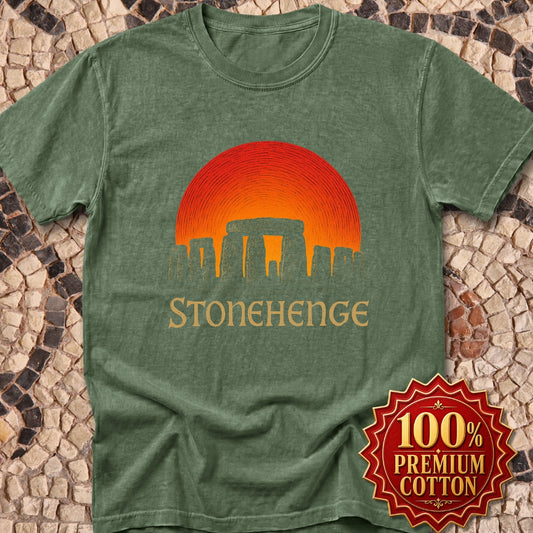 Stonehenge Sunset Premium Tee