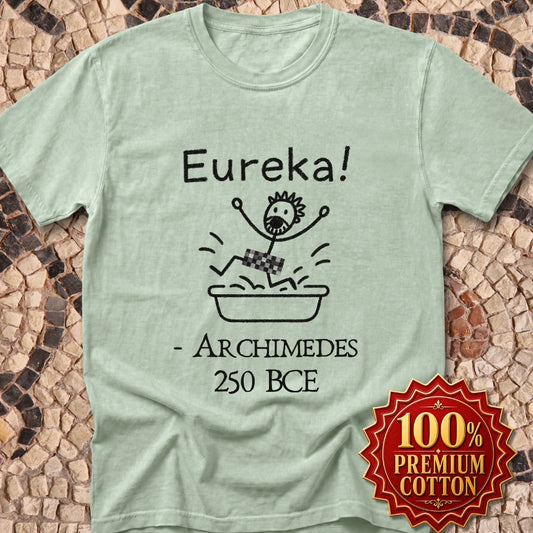 Eureka Archimedes Stick Figure Premium Tee