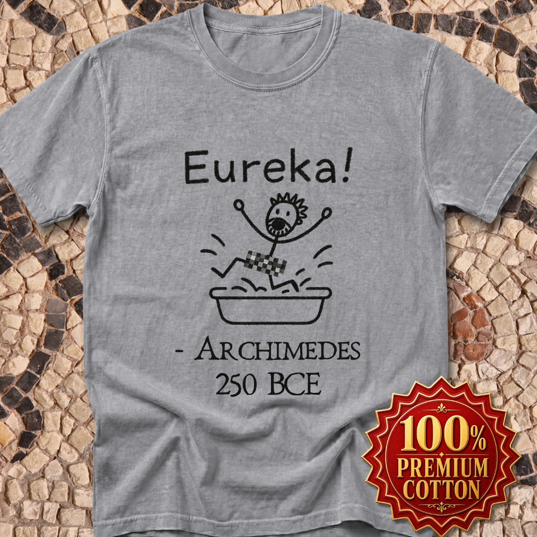 Eureka Archimedes Stick Figure Premium Tee