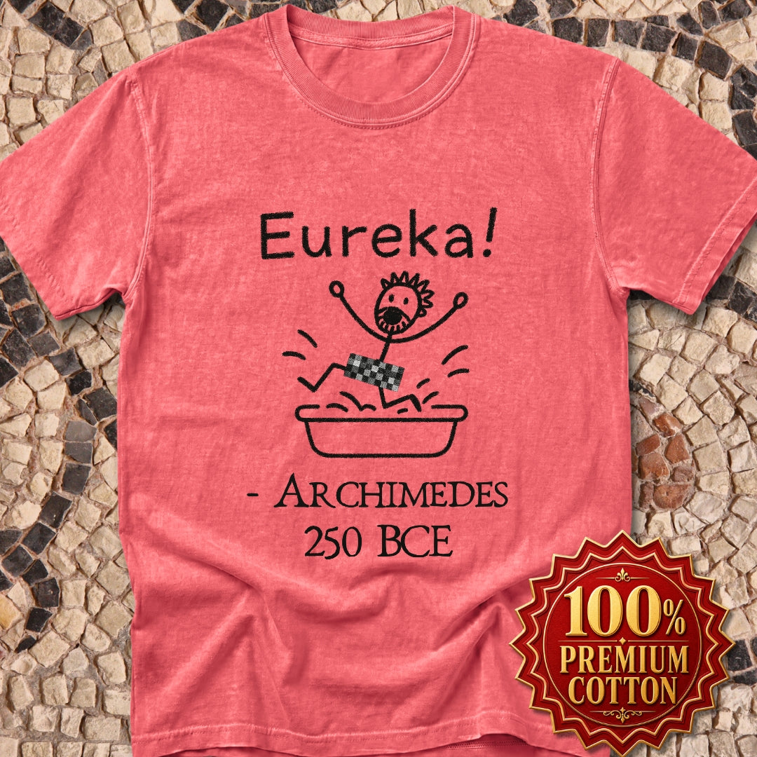 Eureka Archimedes Stick Figure Premium Tee