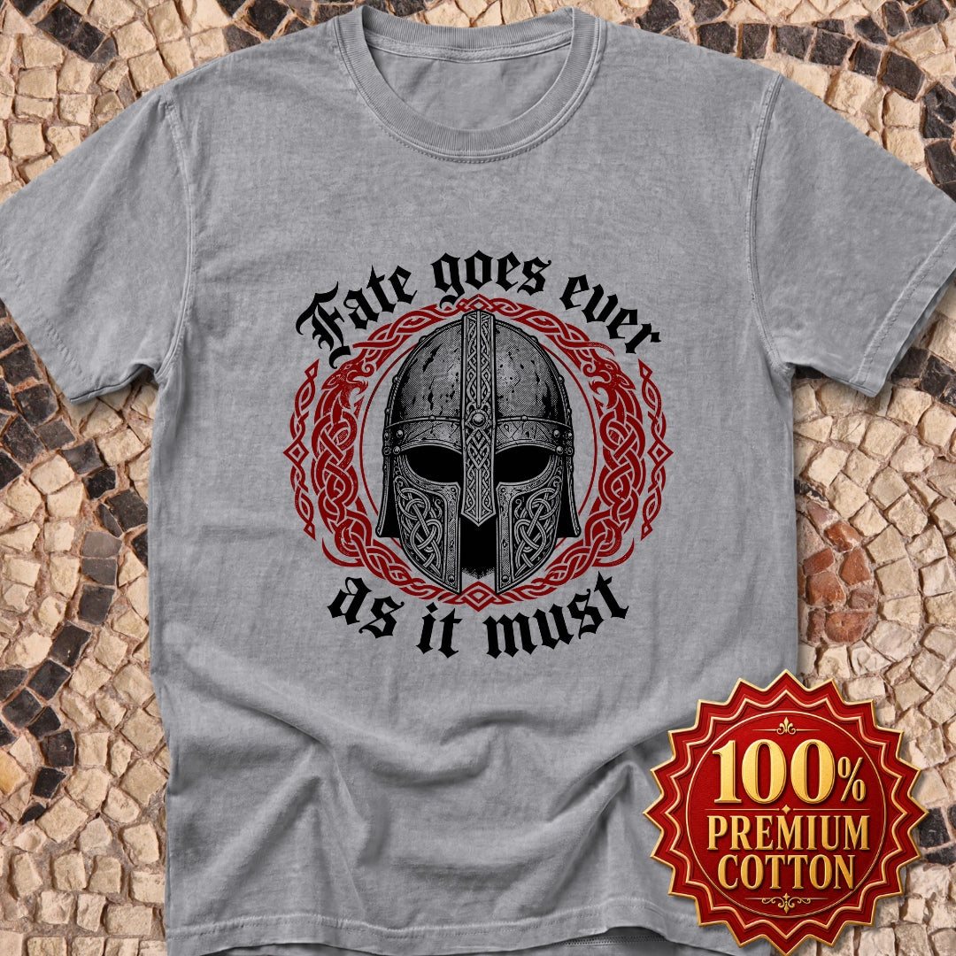 Beowulf Fate Goes As Must Premium Tee