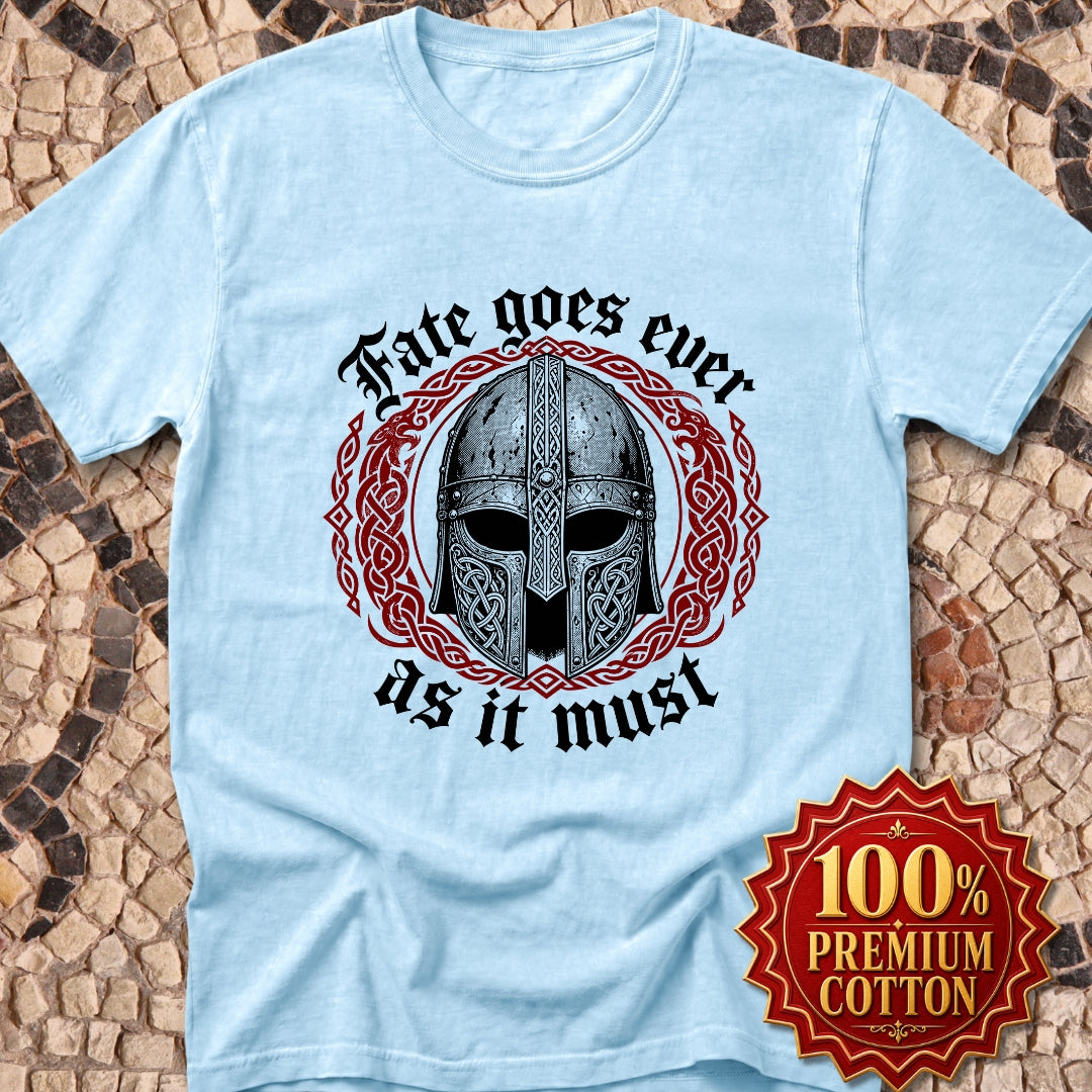 Beowulf Fate Goes As Must Premium Tee