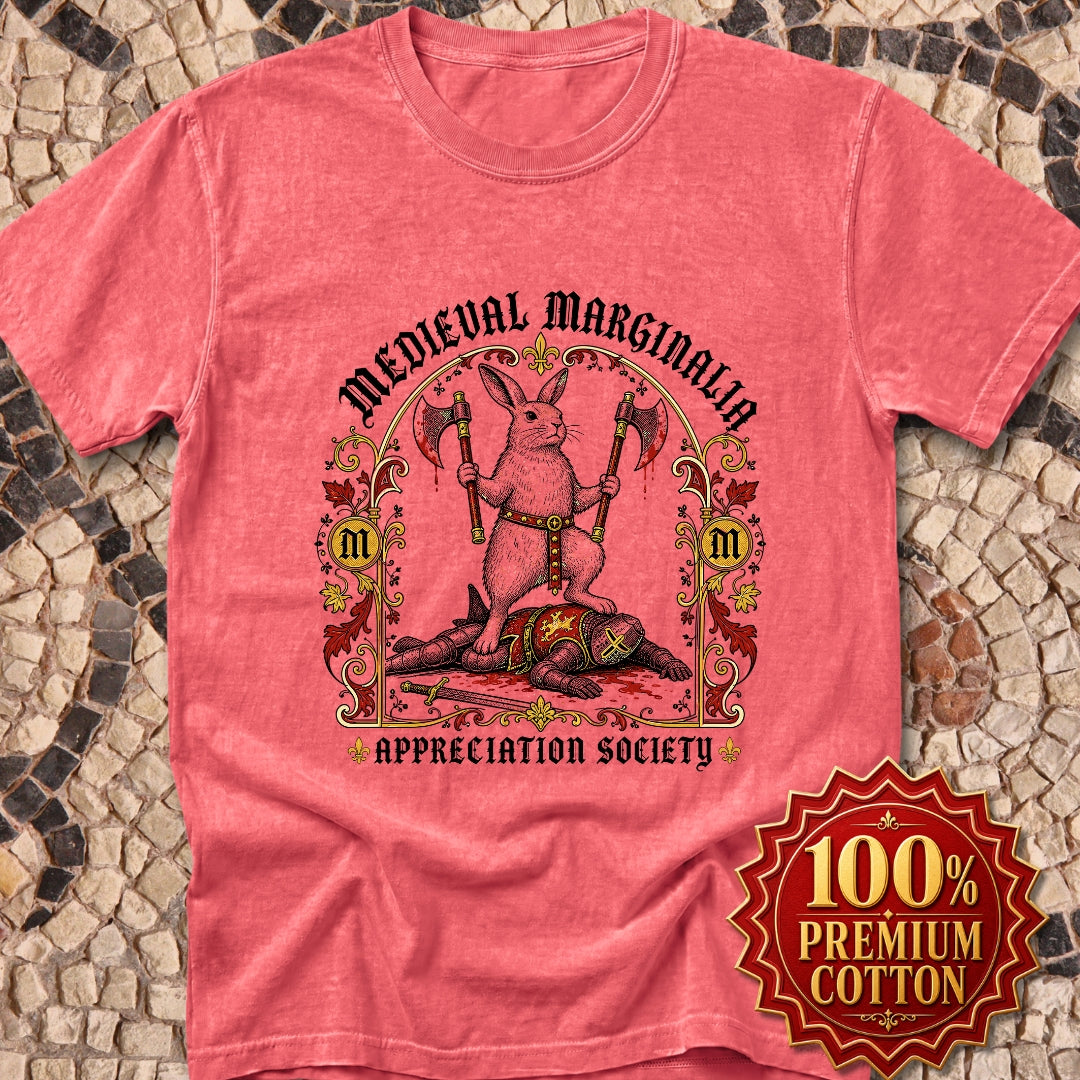 Medieval Marginalia Appreciation Society Rabbit Premium Tee