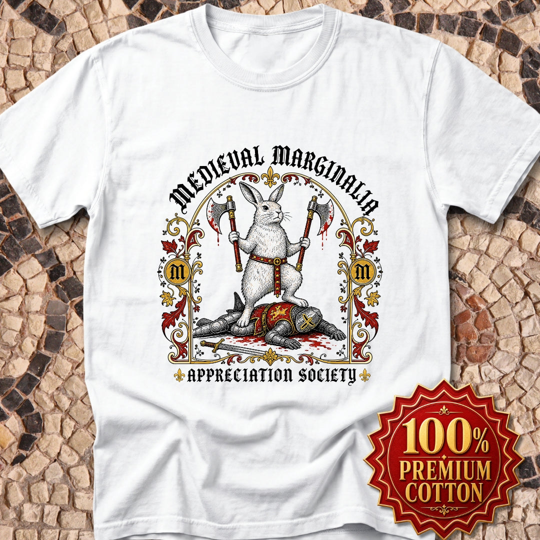 Medieval Marginalia Appreciation Society Rabbit Premium Tee