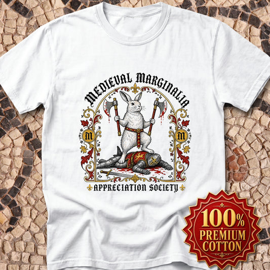 Medieval Marginalia Appreciation Society Rabbit Premium Tee