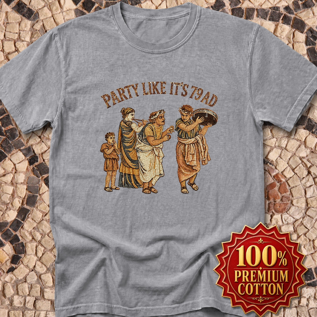 Party Like It's 79 Pompeii Mosaic Premium Tee
