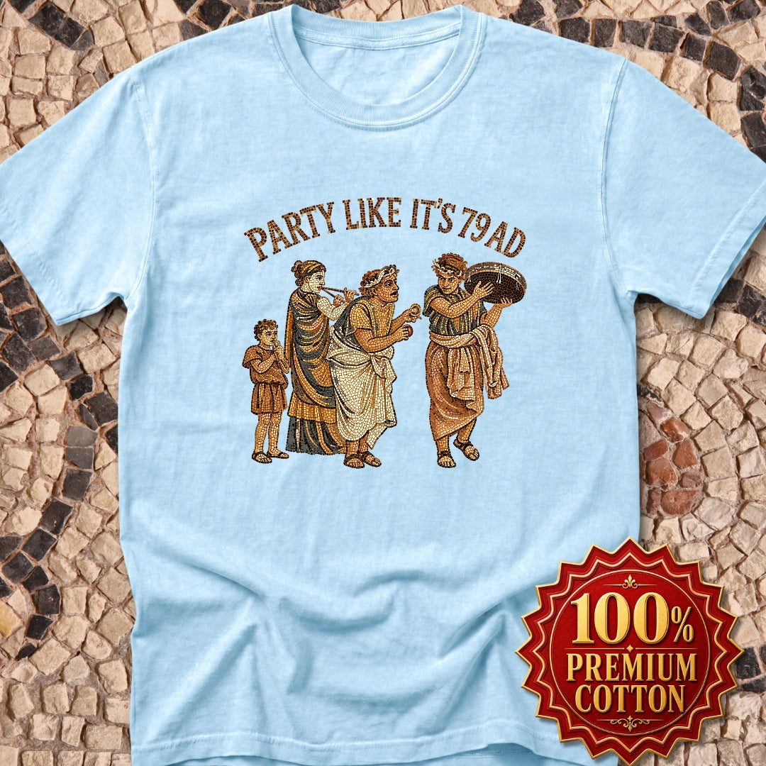 Party Like It's 79 Pompeii Mosaic Premium Tee