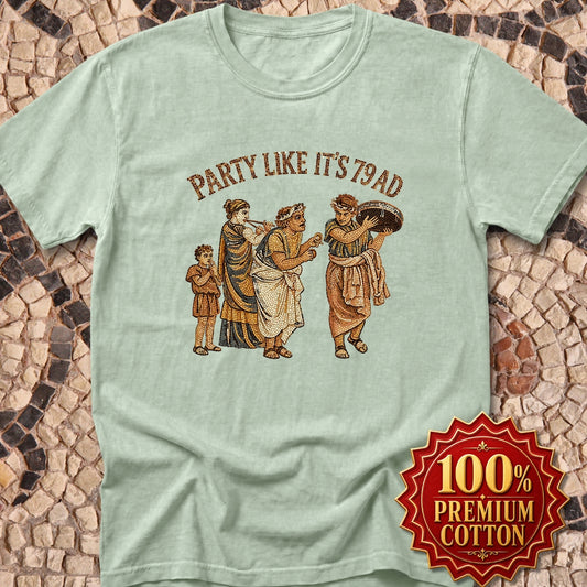 Party Like It's 79 Pompeii Mosaic Premium Tee