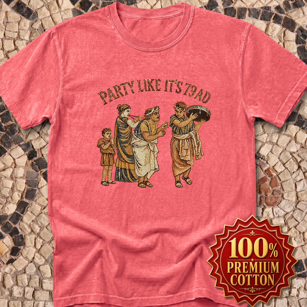 Party Like It's 79 Pompeii Mosaic Premium Tee