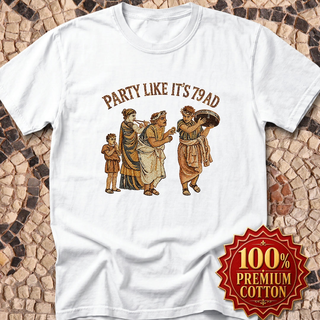 Party Like It's 79 Pompeii Mosaic Premium Tee
