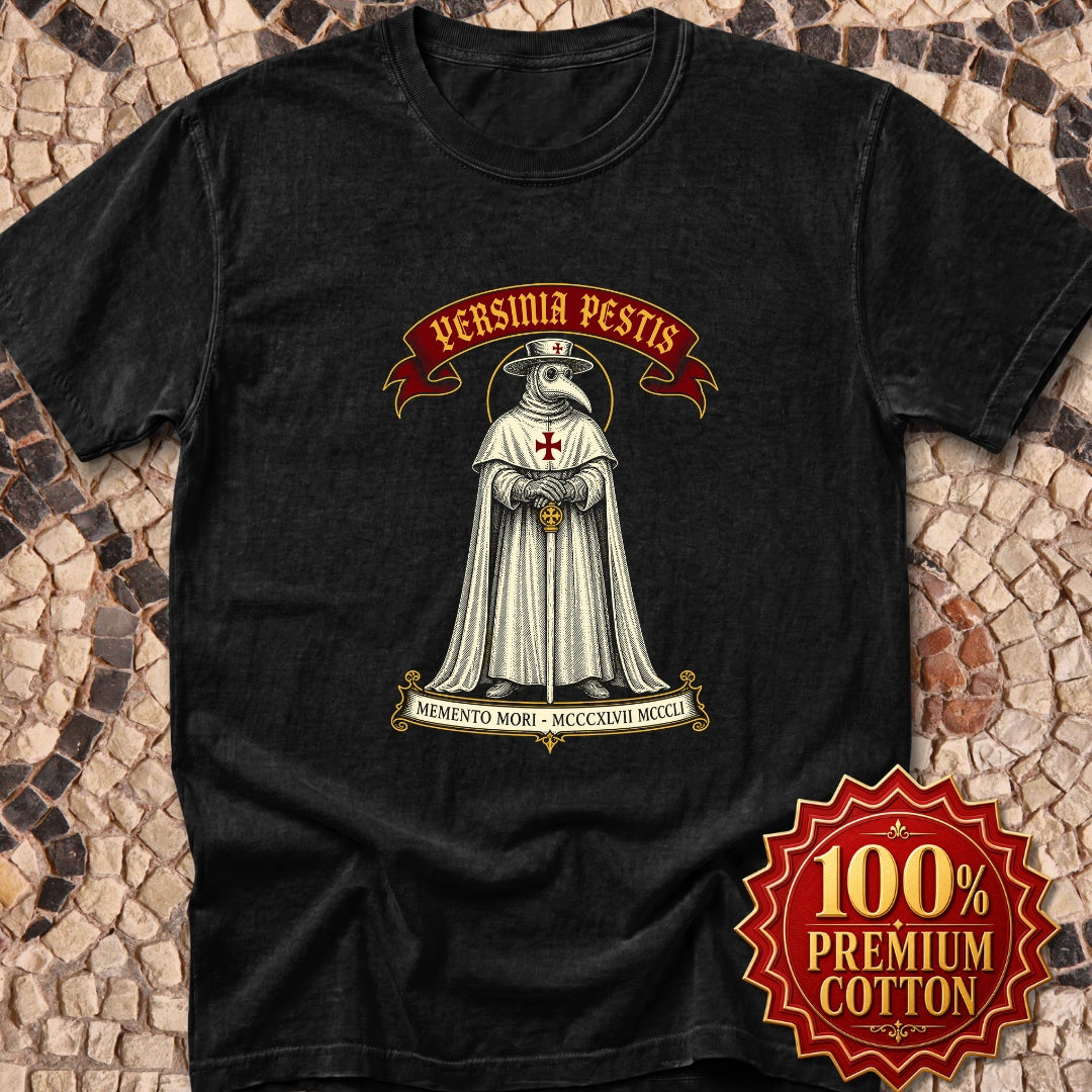Yersinia Pestis Plague Doctor Premium Tee