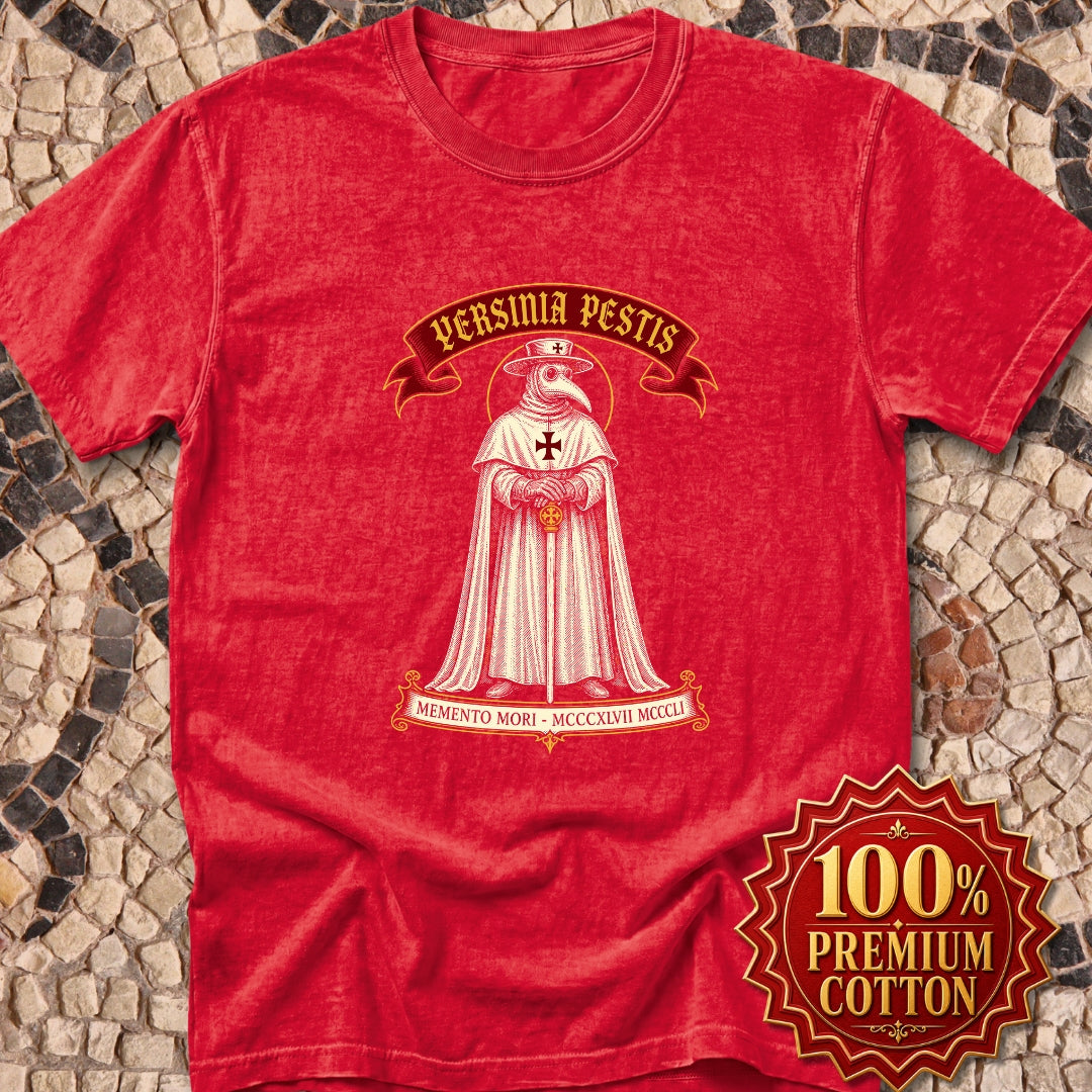 Yersinia Pestis Plague Doctor Premium Tee