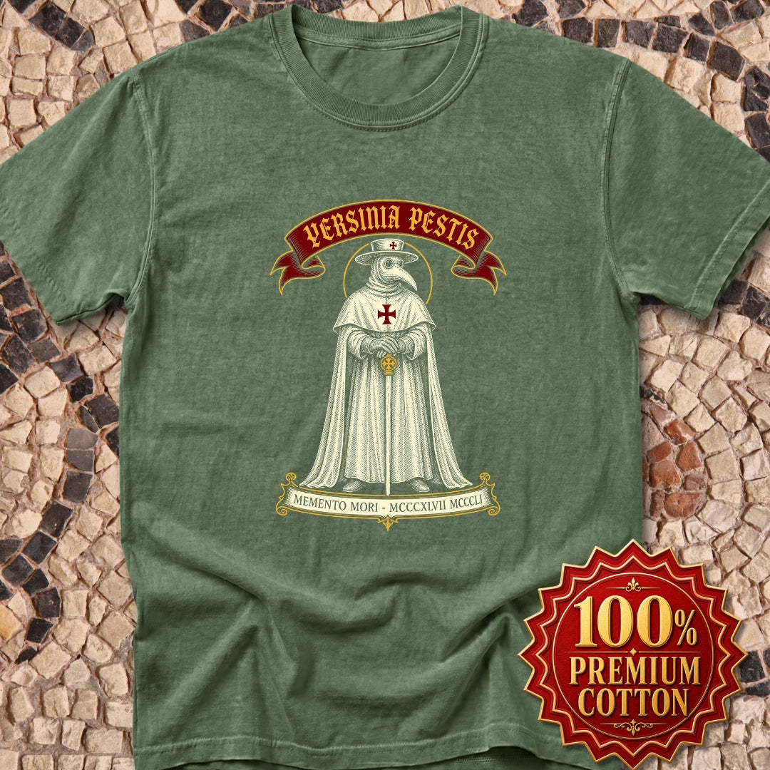 Yersinia Pestis Plague Doctor Premium Tee