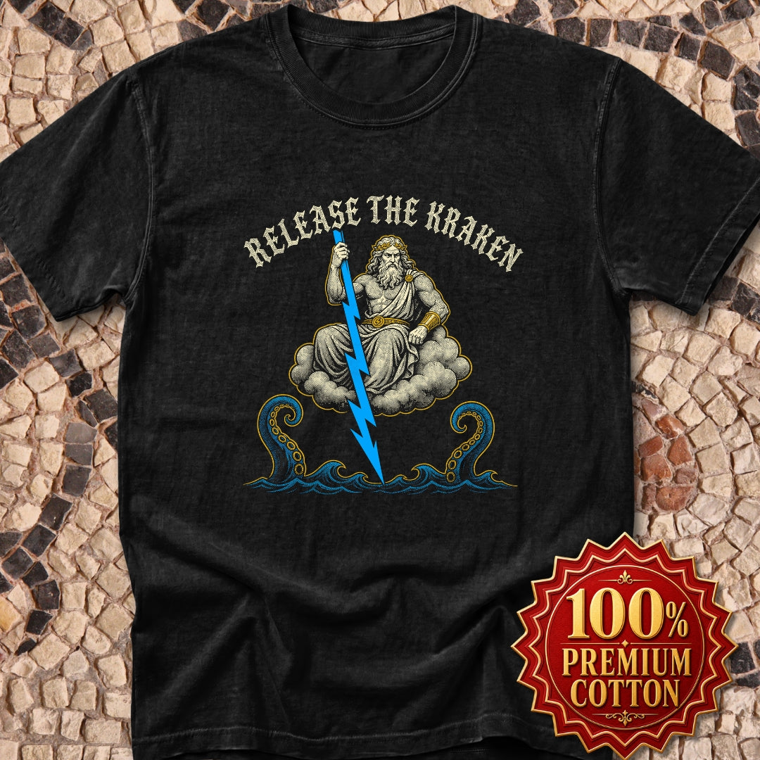 Zeus Release the Kraken Premium Tee