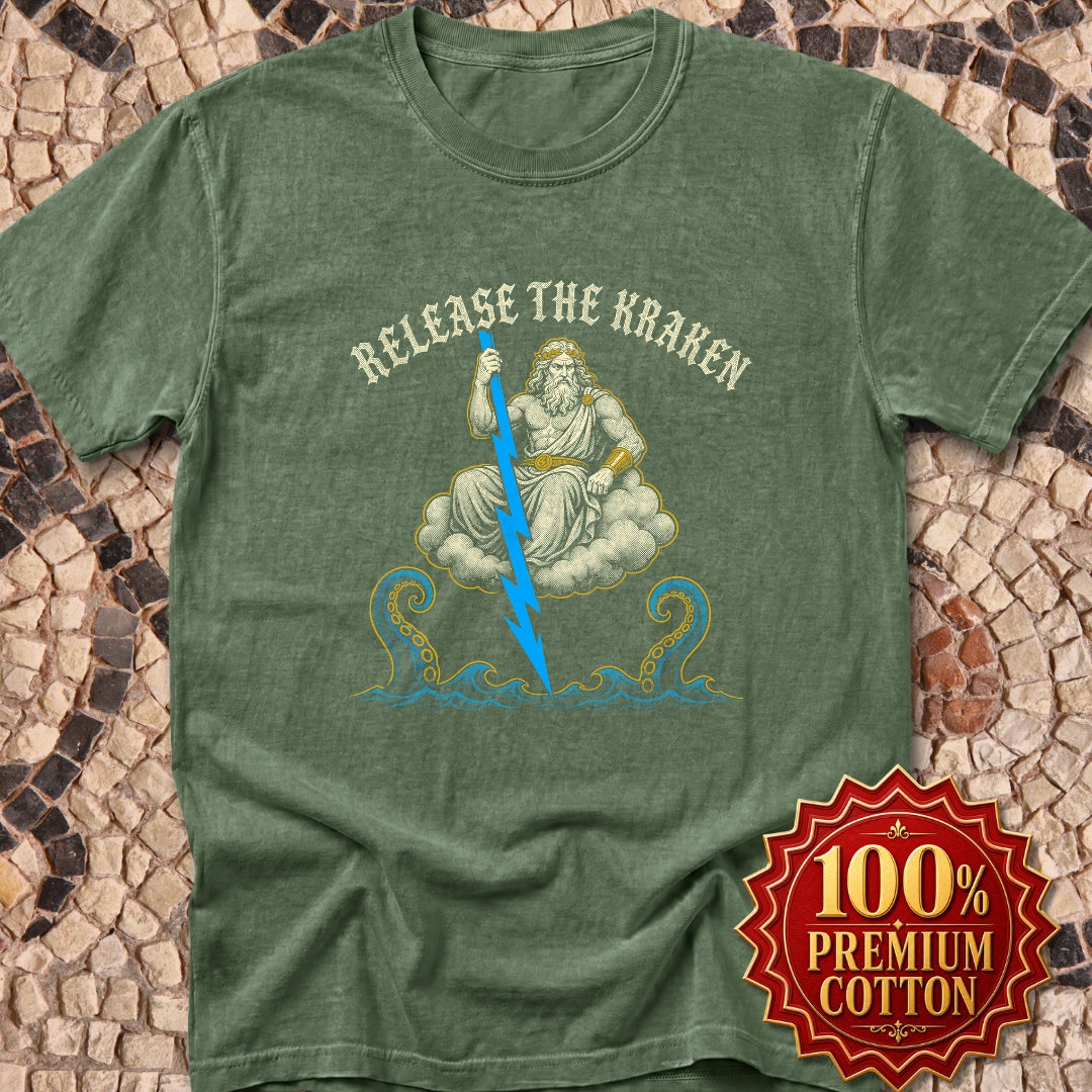 Zeus Release the Kraken Premium Tee