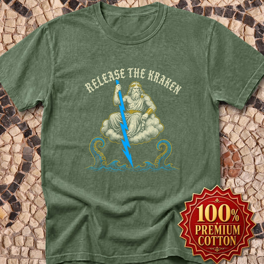 Zeus Release the Kraken Premium Tee
