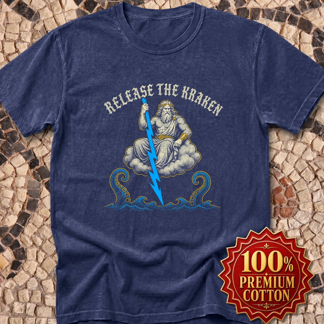 Zeus Release the Kraken Premium Tee