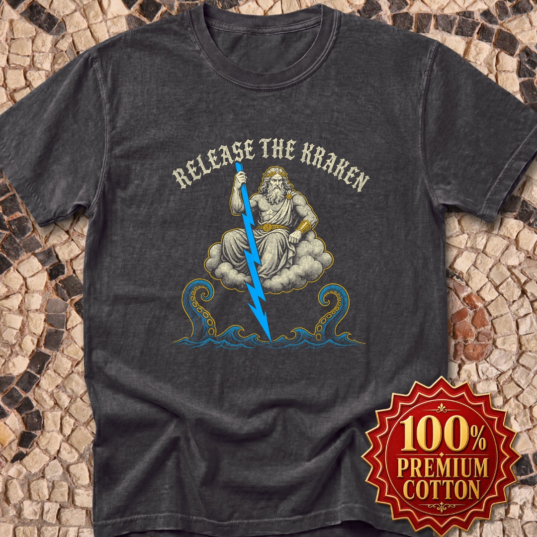 Zeus Release the Kraken Premium Tee