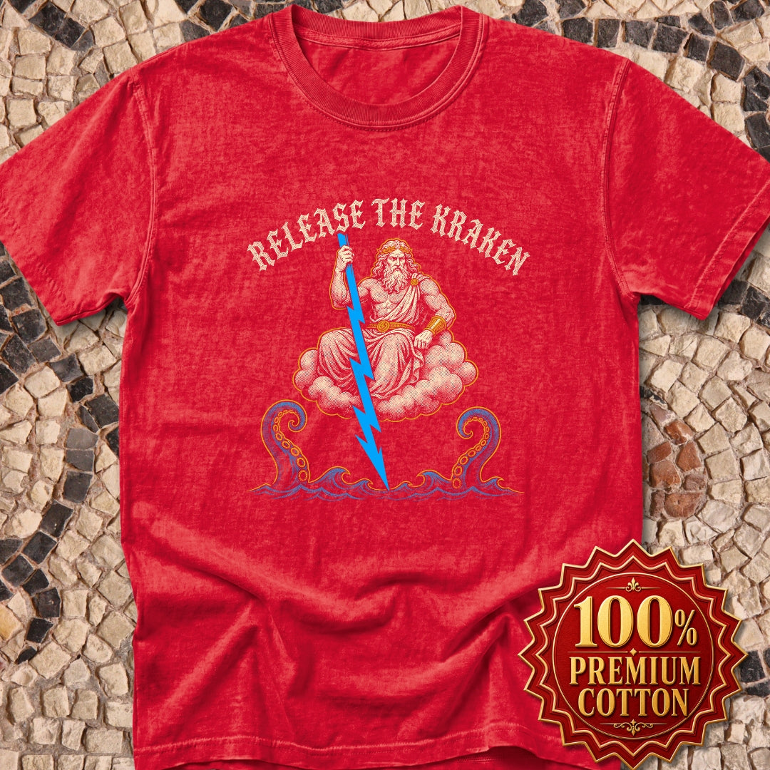 Zeus Release the Kraken Premium Tee