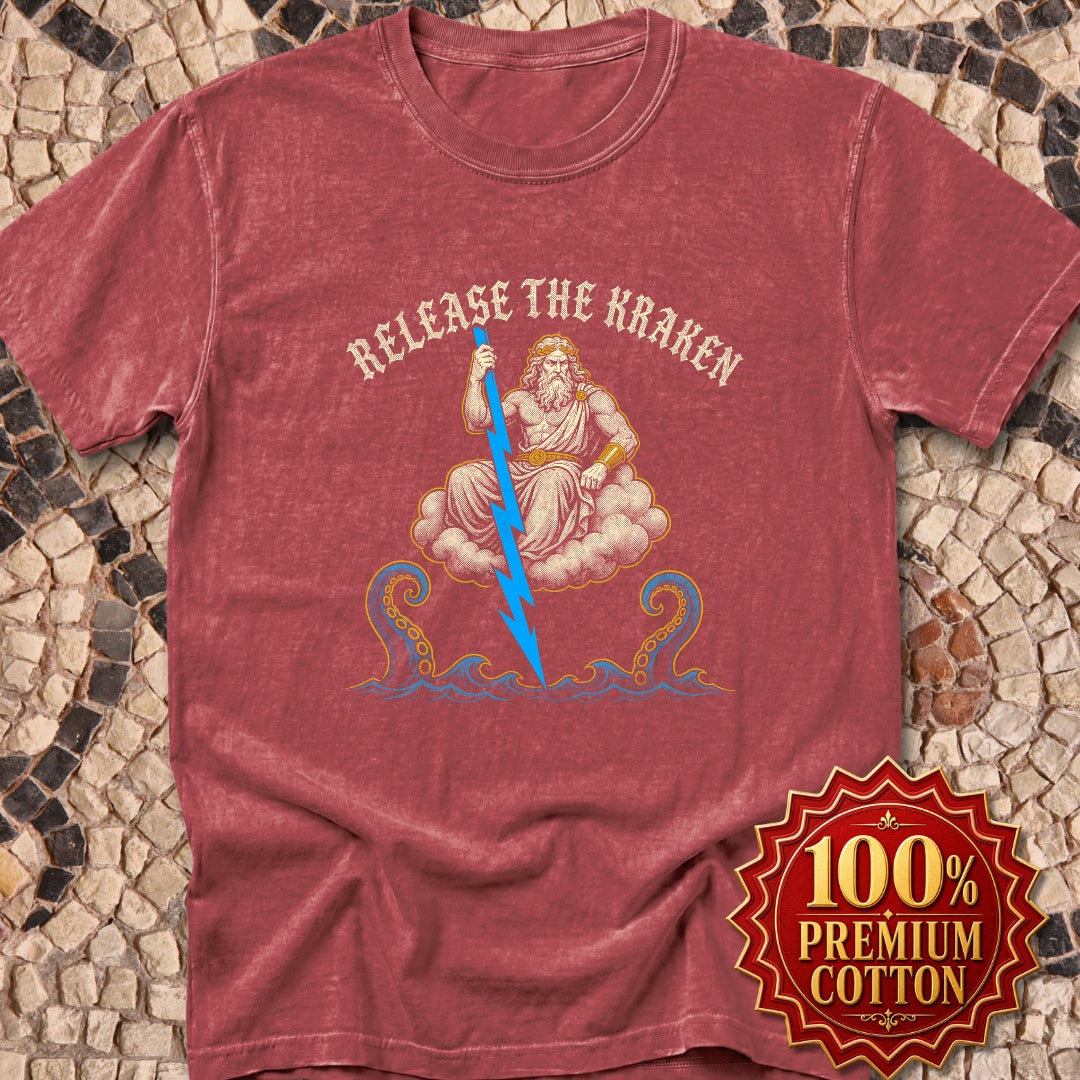 Zeus Release the Kraken Premium Tee