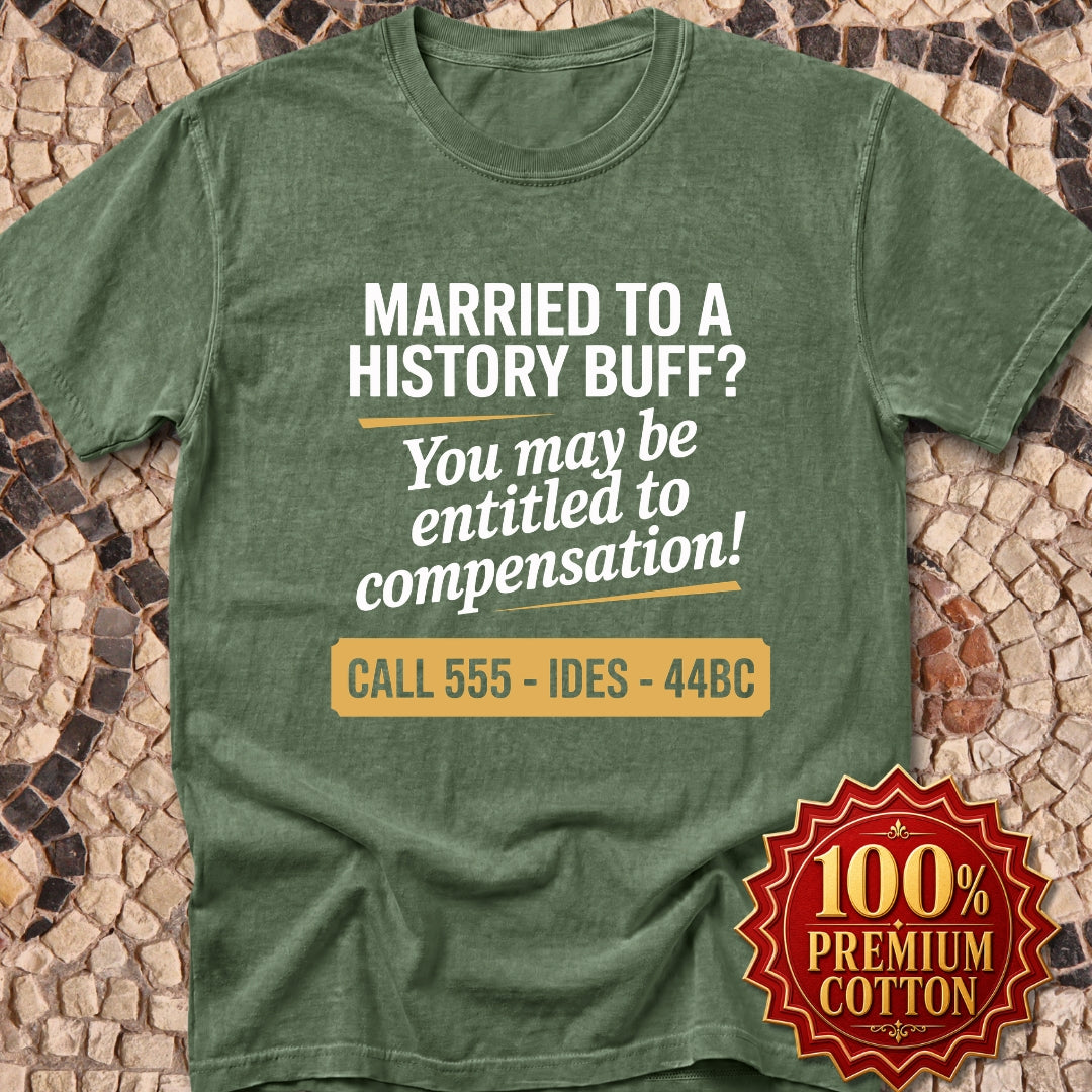 Married to a History Buff Premium Tee