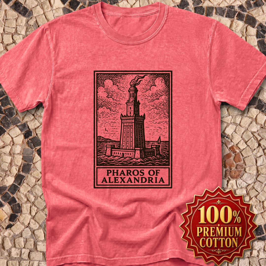 Pharos of Alexandria Stamp Premium Tee