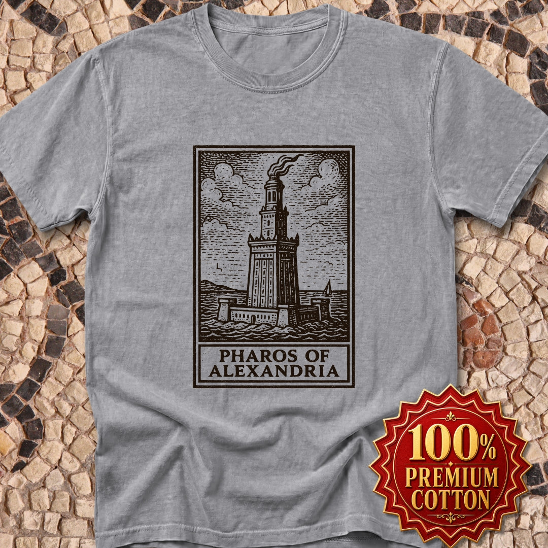 Pharos of Alexandria Stamp Premium Tee