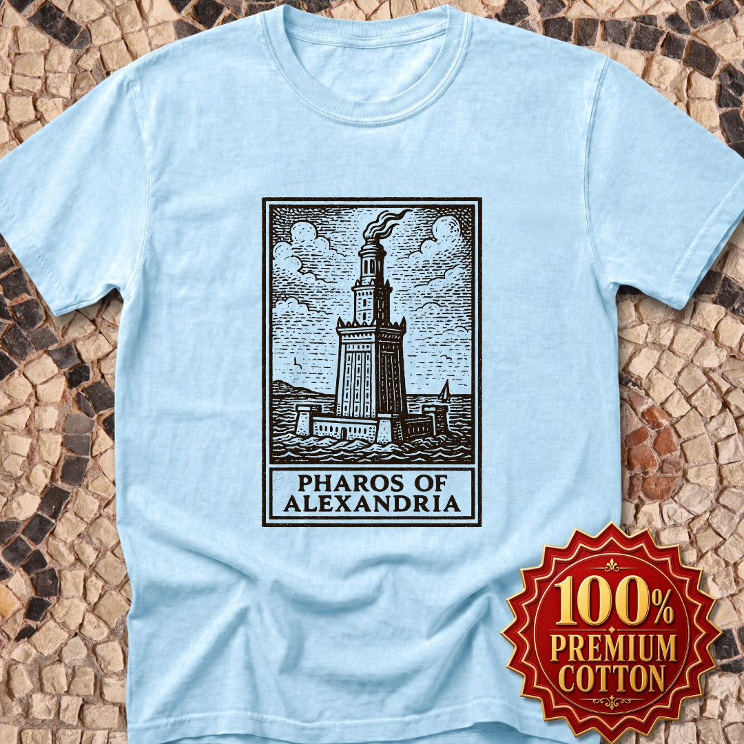 Pharos of Alexandria Stamp Premium Tee